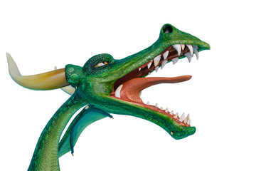 dragon cartoon close up