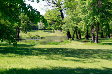 Pueckler Park, Prince Pueckler, Pueckler, Park, Bad Muskau, Saxony, Germany, Europe