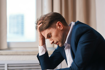young businessman in the office