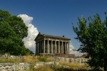Fototapeta na wymiar Garni temple in Armenia