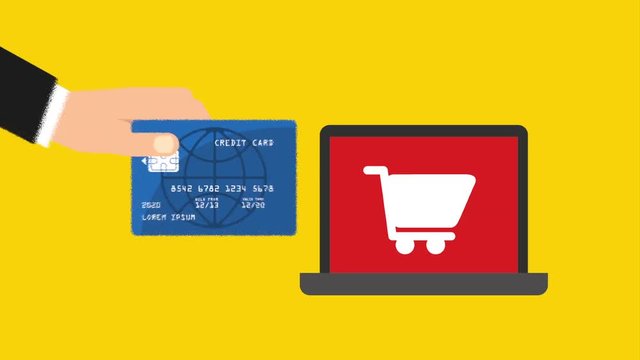 ecommerce technology with laptop computer