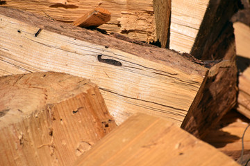 firewood winter stock 