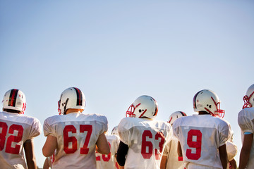 Teenage football team (16-17) during football practice © Cavan for Adobe