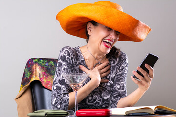 Great news for an older lady