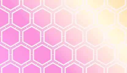 Vector Design. Illustration With Triangles Line. Modern Decorative Background. Pastel gradient color