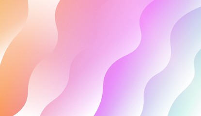 Geometric Pattern With Lines, Wave. For Your Design Ad, Banner, Cover Page. Vector Illustration with Color Gradient.