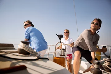 Fototapete Segeln People sailing  © Cavan for Adobe