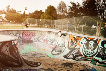 Man performing trick on ramp © Cavan for Adobe