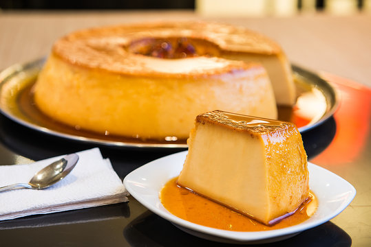 Delicious and colorful traditional peru dessert