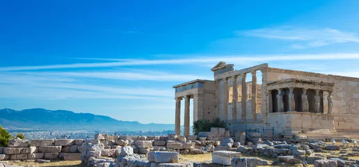Selbstklebende Fototapeten Parthenon on the Acropolis in Athens, Greece © Pakhnyushchyy