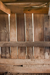 old barn wall