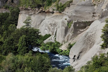 waterfall in forest