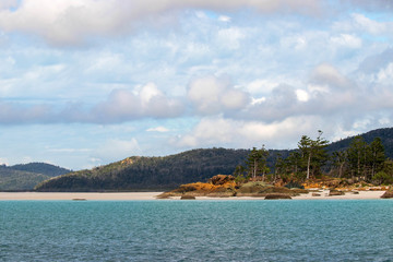 Naklejka premium island in the sea