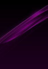 Abstract background waves. Black and purple abstract background for wallpaper or business card