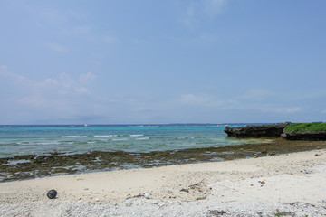 Fototapeta na wymiar 黒島の海