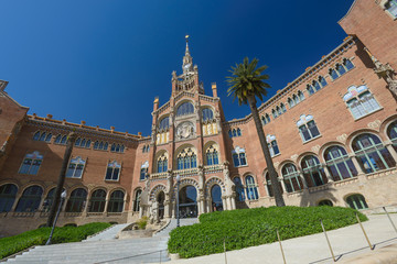 Hospital of the Holy Cross and Saint Paul (Hospital de Sant Pau) is a complex built between 1901 and 1930 in Barcelona, Spain.