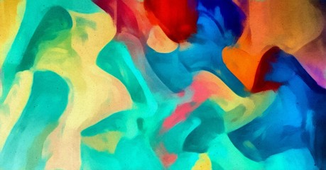 Abstract marble psychedelic background. Elegant, bright and fresh conceptual texture. Liquid in water swirl pattern. Oil backdrop in warm colors. Graphic painting beautiful design template. Watercolor