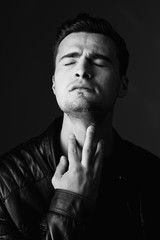 portrait of young man