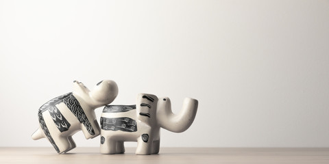 Naklejka premium stone candle holder