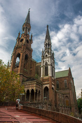 Fototapeta premium basilica of lourdes