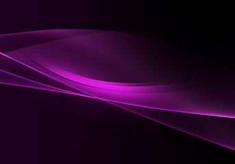 Abstract background waves. Black and purple abstract background for wallpaper or business card