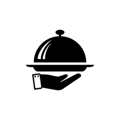 Restaurant, fork, knife icon vector symbol illustration