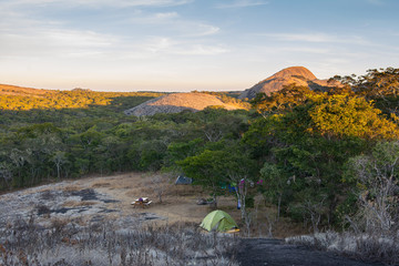 Wilderness camping