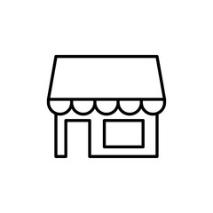 Retail Store, shope icon vector symbol illustration