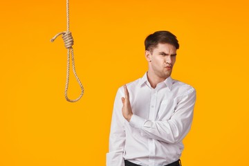 man with hammer and nail