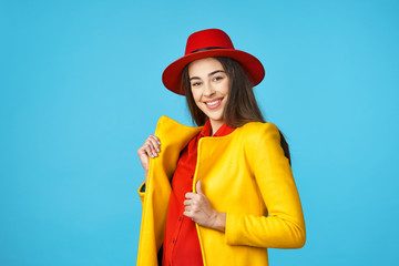 portrait of young woman in hat