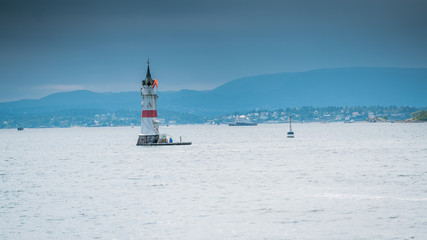 latarnia morska w Oslo  © Dreamnordno