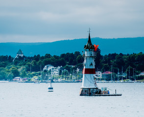 latarnia morska w Oslo  © Dreamnordno