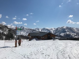 winter in mountains