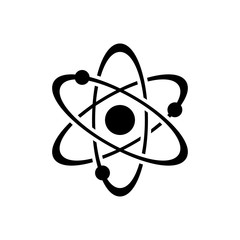 Science icon vector molecule symbol illustration