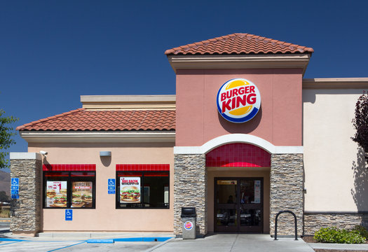 Burger King Restaurant Exterior