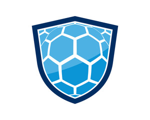 Fototapeta premium Shield hexagon