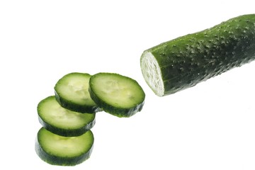 Ground Cucumber with Slices