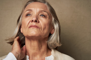 portrait of senior woman