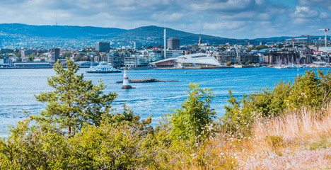 latarnia morska w Oslo  © Dreamnordno