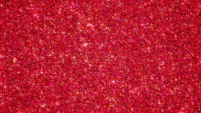 Sparkling Ruby Glitter. Seamlessly looping animated background.