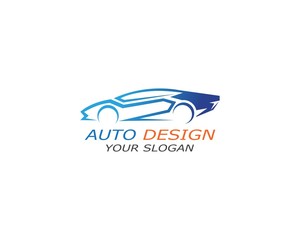 Auto car Logo Template vector icon