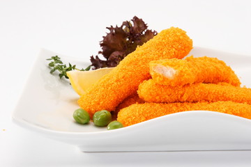 Breaded Crab Finger /Breaded Prawn Sausage