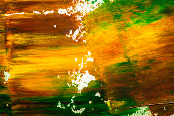 abstract painting splash and brush strokes