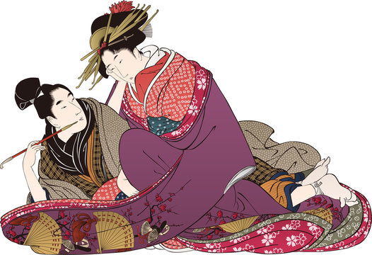 浮世絵　男女　その3