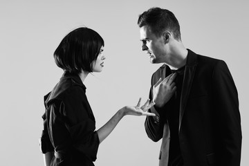 conflict of man and woman