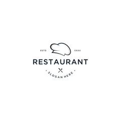 Restaurant Logo design vector illustration