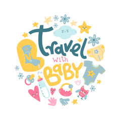Travel with baby. What to take with you on a trip.