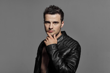 portrait of a young man