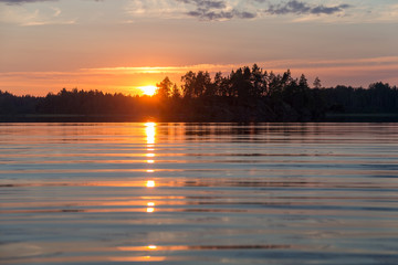 ripple on the water
