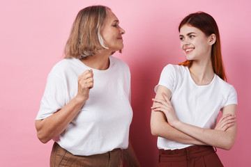 mother and daughter